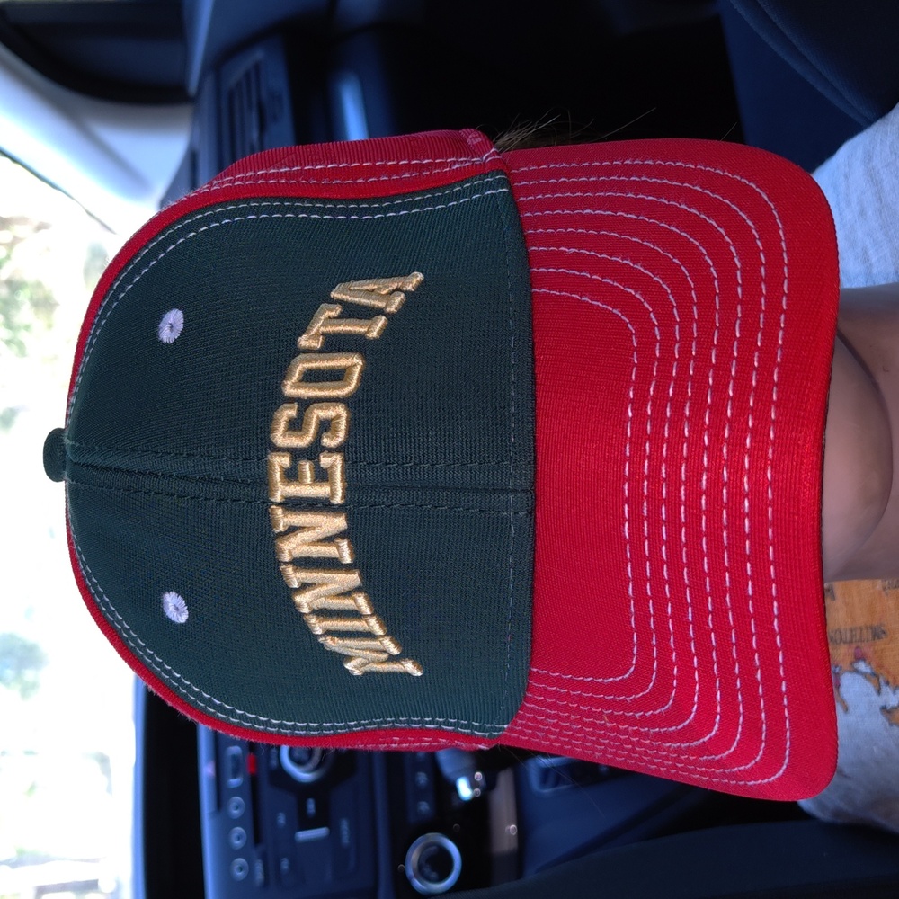 Arm Of MN Aggregate & Ready Mix Association of MN Embroidered Strap-on Cap Hat
